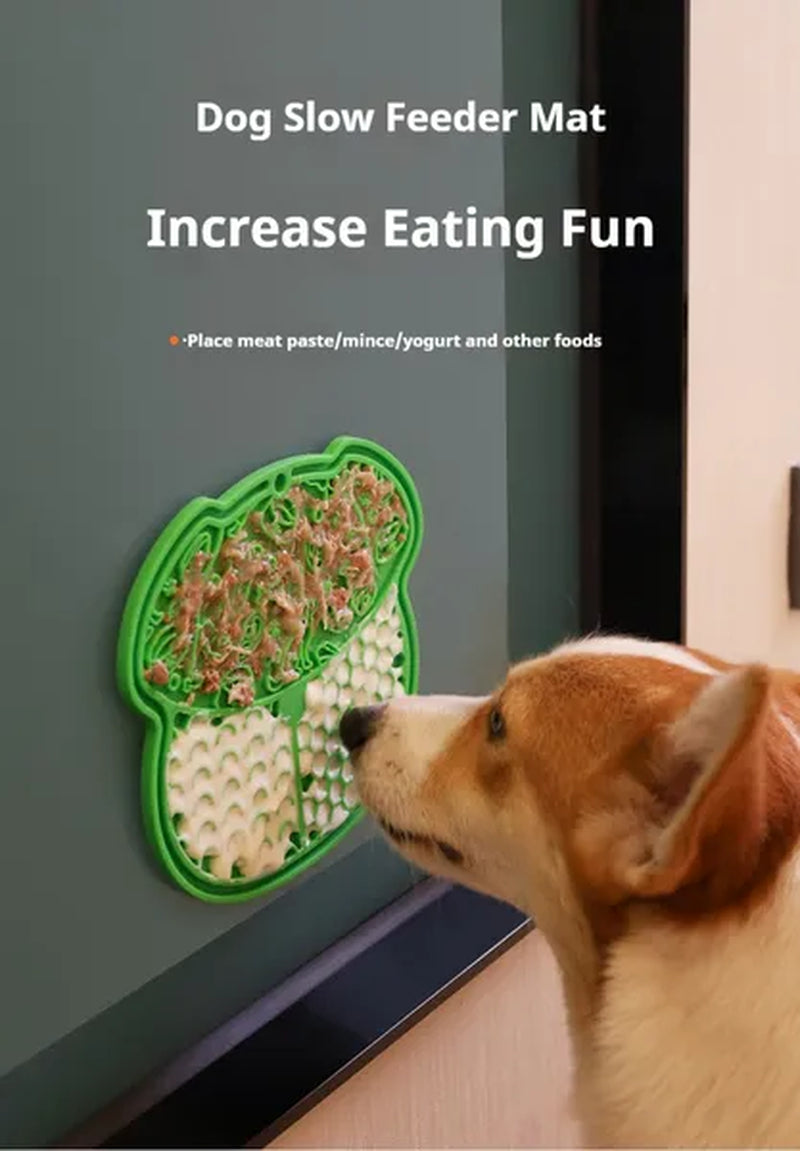 PetNex™ Slow Feeder Lick Mat | Suction Cup Enrichment Mat