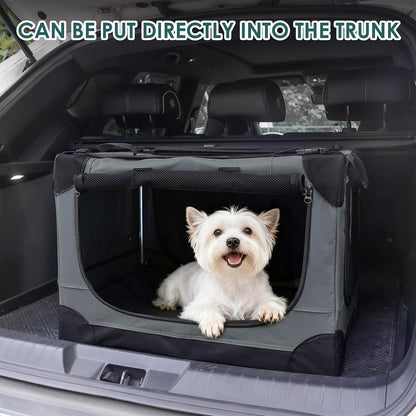 PetNex™ Soft Small Dog Crate | Portable Travel Kennel for Dogs