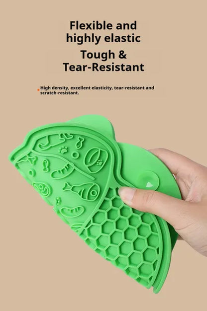 PetNex™ Slow Feeder Lick Mat | Suction Cup Enrichment Mat